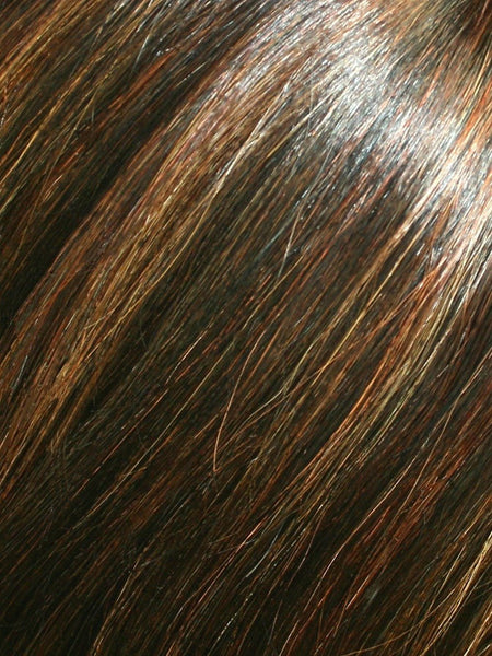 12" TOP FORM *Human Hairpiece*-Women's Top Pieces/Toppers-JON RENAU-FS6/30/27 TOFFEE TRUFFLE-SIN CITY WIGS