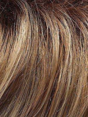 ANGELIQUE LARGE-Women's Wigs-JON RENAU-12FS8 Shaded Praline-SIN CITY WIGS
