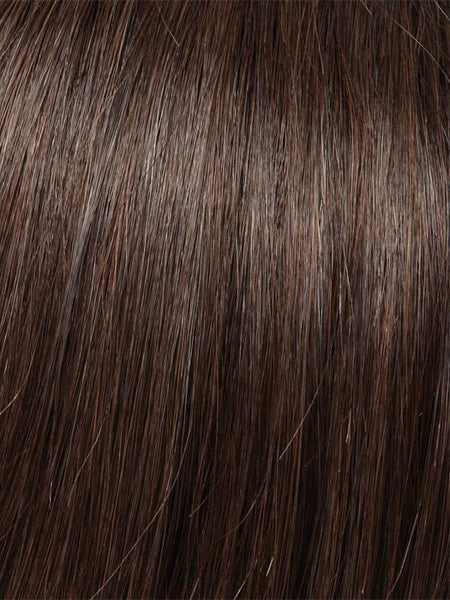 ANGIE EXCLUSIVE COLORS *Human Hair Wig*-Women's Wigs-JON RENAU-4RN Darkest Brown-SIN CITY WIGS