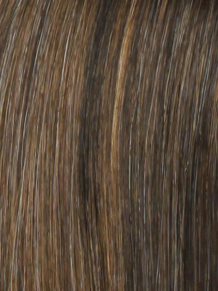 BRAVE THE WAVE-Women's Wigs-RAQUEL WELCH-R829S+ GLAZED HAZELNUT-SIN CITY WIGS