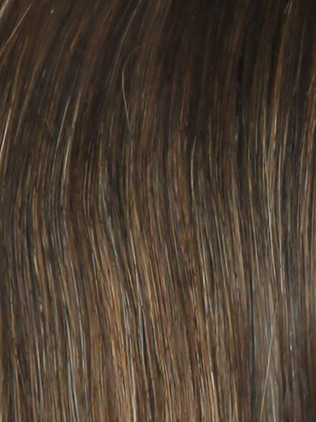 GLAMOUR & MORE *Human Hair Wig*-Women's Wigs-RAQUEL WELCH-SS8/29 SHADED HAZELNUT-SIN CITY WIGS