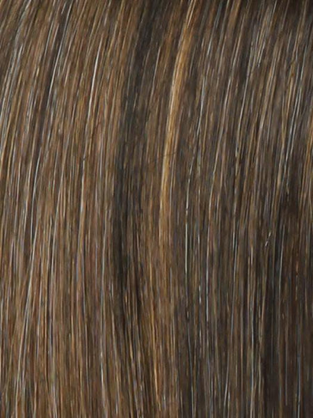 HIGH FASHION *Human Hair Wig*-Women's Wigs-RAQUEL WELCH-R829S+ GLAZED HAZELNUT-SIN CITY WIGS