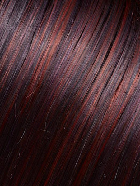 KRISTEN-Women's Wigs-JON RENAU-FS2V/31V Chocolate Cherry-SIN CITY WIGS