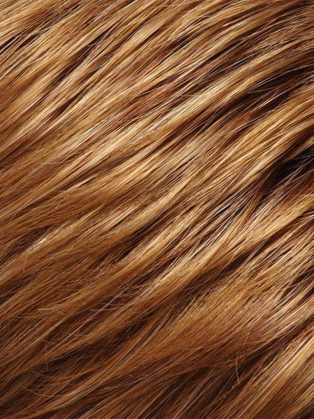 MILA PETITE-Women's Wigs-JON RENAU-27MB MED RED-GOLD SHORTCAKE-SIN CITY WIGS
