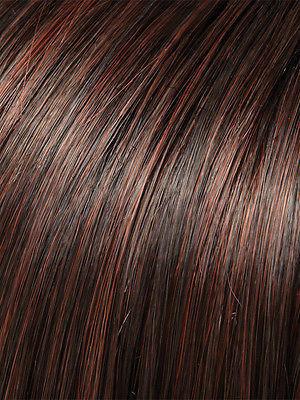 NATALIE-Women's Wigs-JON RENAU-4/33 Chocolate Raspberry Truffle-SIN CITY WIGS