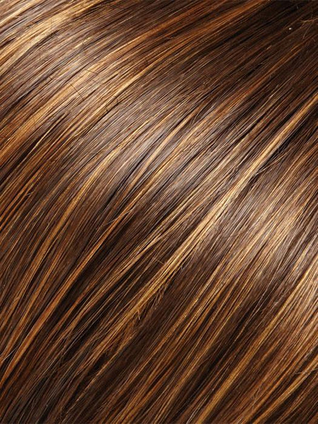 SOPHIA *Human Hair Wig*-Women's Wigs-JON RENAU-6F27 CARAMEL RIBBON-SIN CITY WIGS