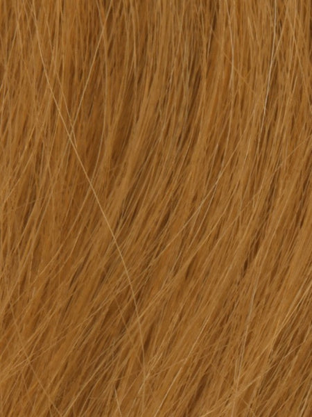 AMBER *Human Hair Wig*-Women's Wigs-LOUIS FERRE-DARK-RUST-SIN CITY WIGS