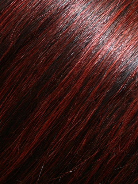 ANGIE *Human Hair Wig*-Women's Wigs-JON RENAU-FS2V/31V CHOCOALATE CHERRY-SIN CITY WIGS
