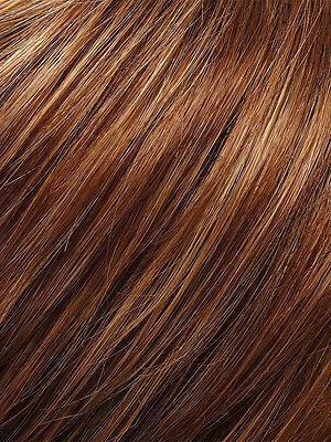 CARRIE *Human Hair Wig*-Women's Wigs-JON RENAU-FS27 Strawberry Syrup-SIN CITY WIGS