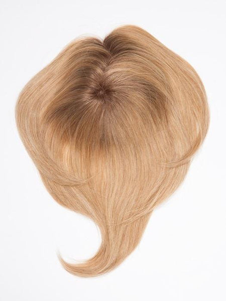12" TOP FORM EXCLUSIVE COLORS "Human Hairpiece"-Women's Top Pieces/Toppers-JON RENAU-4RN | Darkest Brown-SIN CITY WIGS