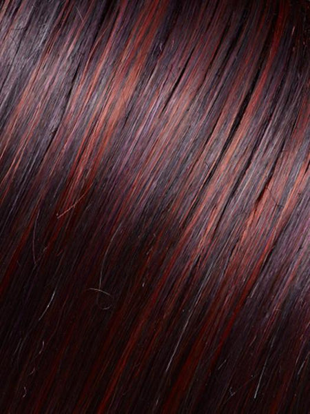 DREW-Women's Wigs-JON RENAU-FS2V/31V Chocolate Cherry-SIN CITY WIGS