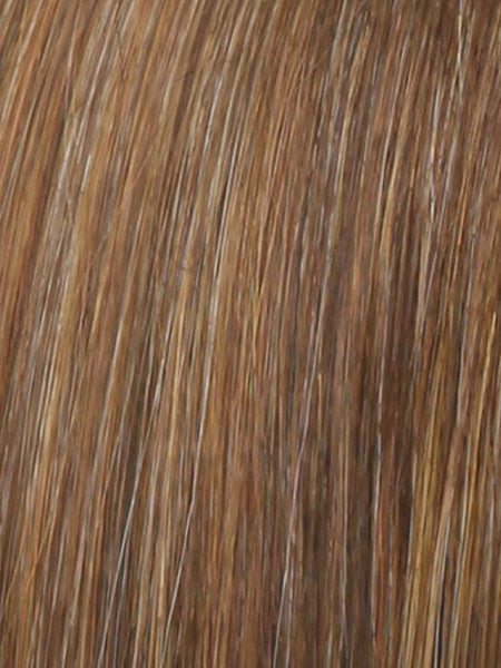 HIGH FASHION *Human Hair Wig*-Women's Wigs-RAQUEL WELCH-R3025S+ GLAZED CINNAMON-SIN CITY WIGS