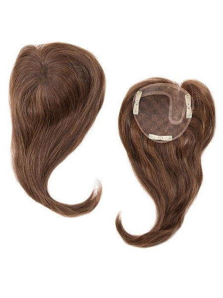 ADD-ON LEFT *Human Hairpiece*-Women's Top Pieces/Toppers-ENVY-BLACK | Jet Black-SIN CITY WIGS