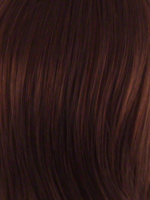AMELIA *Human Hair Wig*-Women's Wigs-ENVY-DARK-RED-SIN CITY WIGS