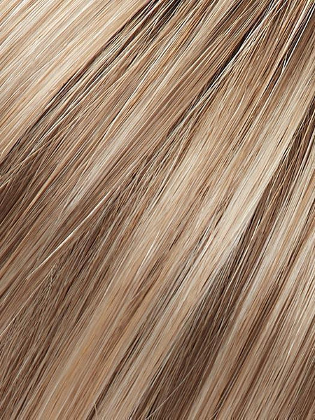 GABRIELLE-Women's Wigs-JON RENAU-12FS12 MALIBU BLONDE | Light Gold Brown, Light Natural Gold Blonde and Pale Natural Gold-Blonde Blend, Shaded with Light Gold Brown-SIN CITY WIGS