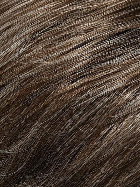 GABRIELLE-Women's Wigs-JON RENAU-39F38 ROASTED CHESNUT | Light Natural Ash Brown with 75% Grey Front, Graduating to Medium Brown with 35% Grey Nape-SIN CITY WIGS
