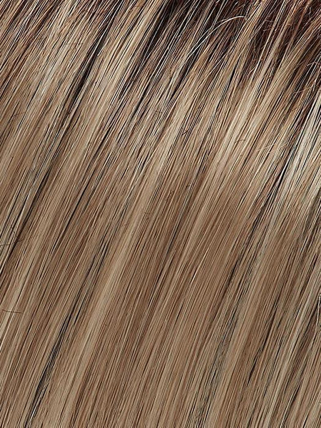GABRIELLE-Women's Wigs-JON RENAU-F22F16S8 VENICE BLONDE | Light Ash Blonde and Light Natural Blonde Blend, Shaded with Medium Brown-SIN CITY WIGS