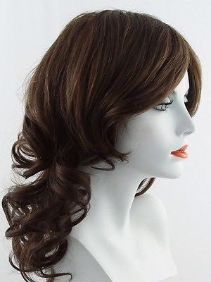 KNOCKOUT *Human Hair Wig*-Women's Wigs-RAQUEL WELCH-R9S Glazed Mahogany-SIN CITY WIGS