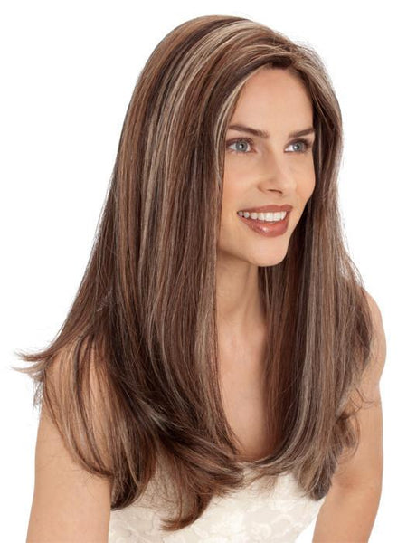 PLF 005HM *Human Hair Wig*-Women's Wigs-LOUIS FERRE-SUNNY-BLONDE-BROWN-SIN CITY WIGS