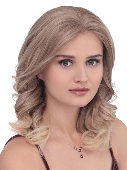 PLF 007HM *Human Hair Wig*-Women's Wigs-LOUIS FERRE-MARBLE-BROWN-FROSTED-SIN CITY WIGS