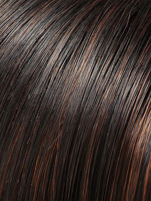 ZARA LARGE-Women's Wigs-JON RENAU-1BRH30 Chocolate Pretzel-SIN CITY WIGS